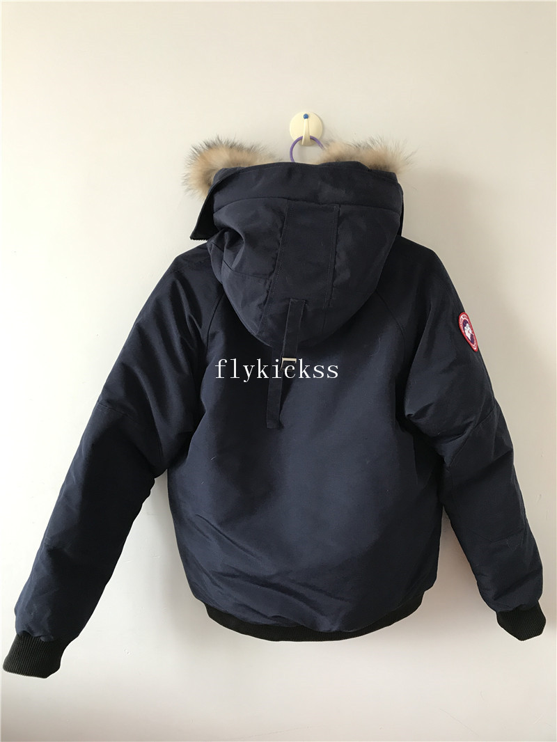 Winter Canada Goose Coat Navy Blue